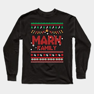 Mark Family Christmas, Name Xmas , Merry Christmas, Name , Birthday, Middle name Long Sleeve T-Shirt